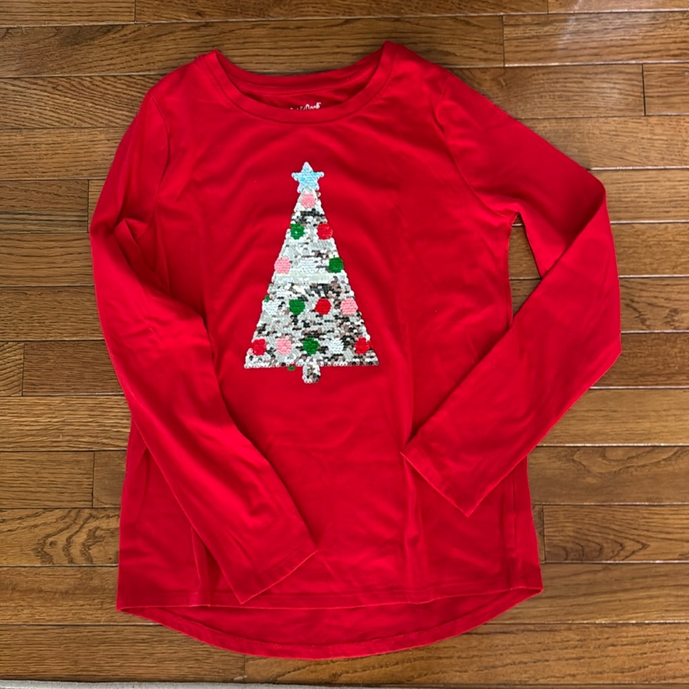 COPY - Cat and jack Christmas shirt 14 16